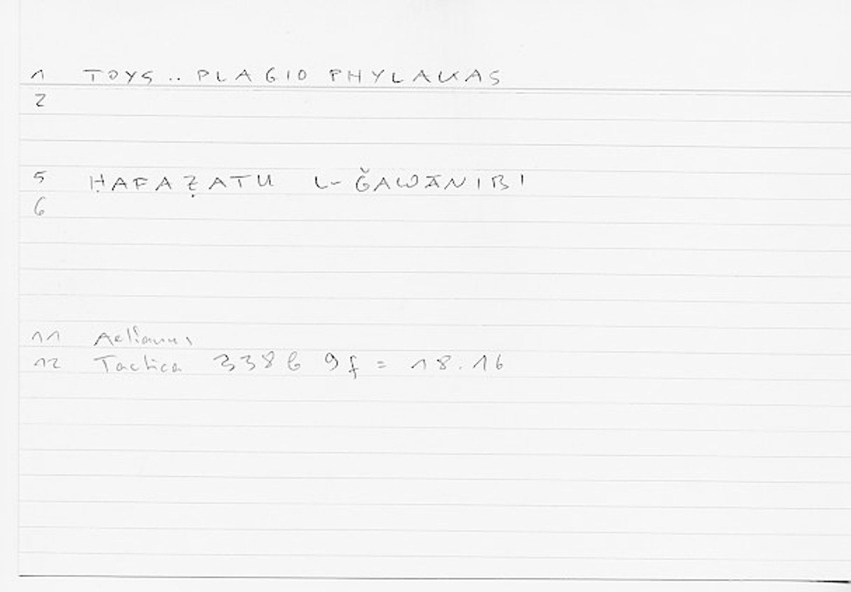 Filecard Aelian.Tact.0882