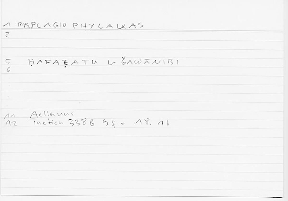Filecard Aelian.Tact.0971