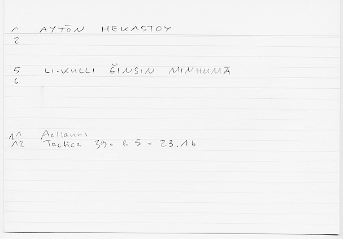 Filecard Aelian.Tact.0983