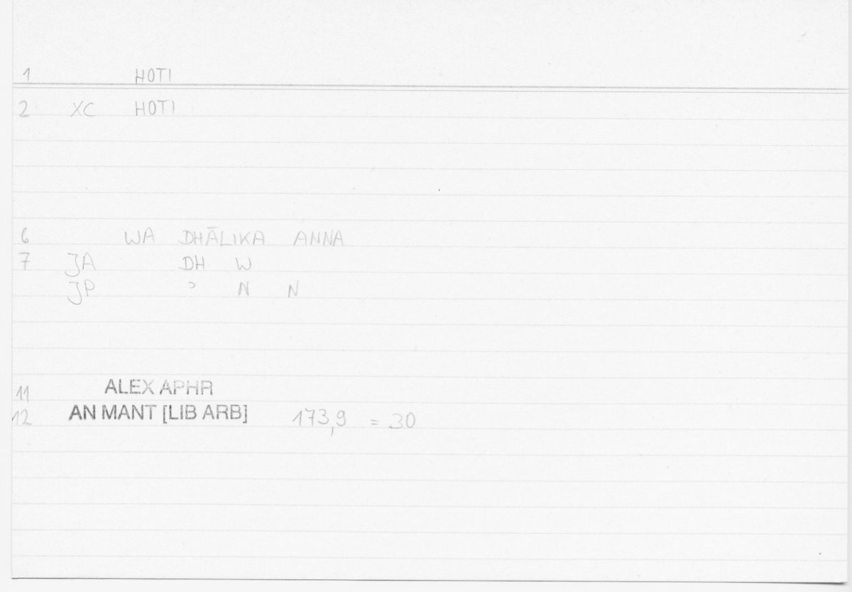 Filecard Alex.An-Mant_LibArb.174