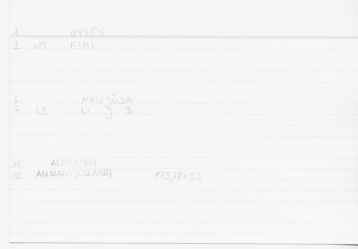 Filecard Alex.An-Mant_LibArb.667