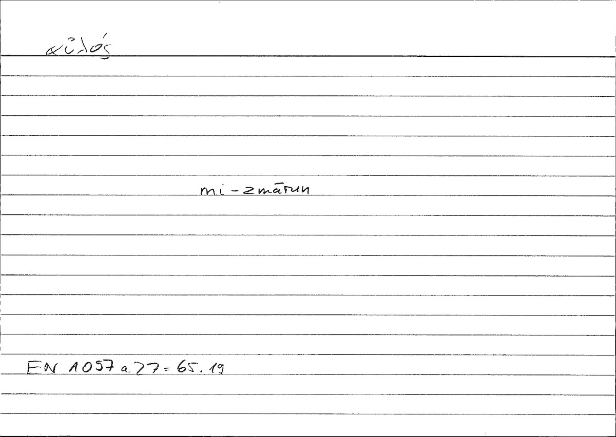 Filecard Arist.Eth-Nic.00074