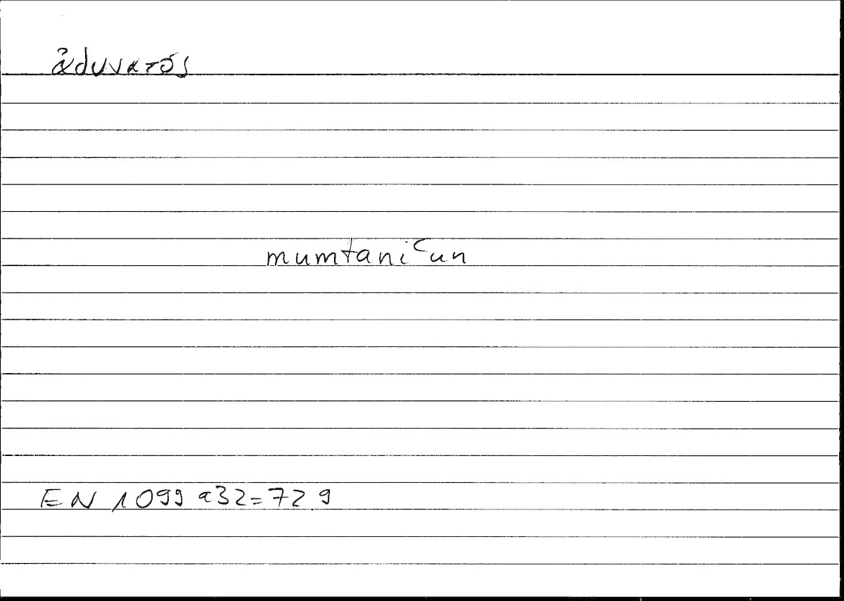 Filecard Arist.Eth-Nic.00190