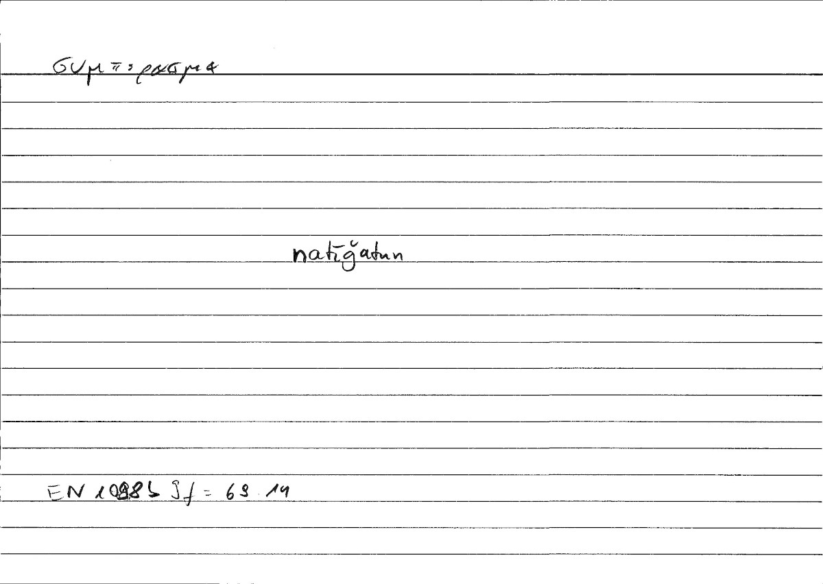 Filecard Arist.Eth-Nic.00199