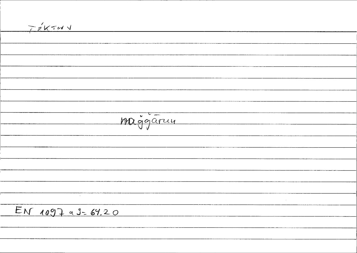 Filecard Arist.Eth-Nic.00200