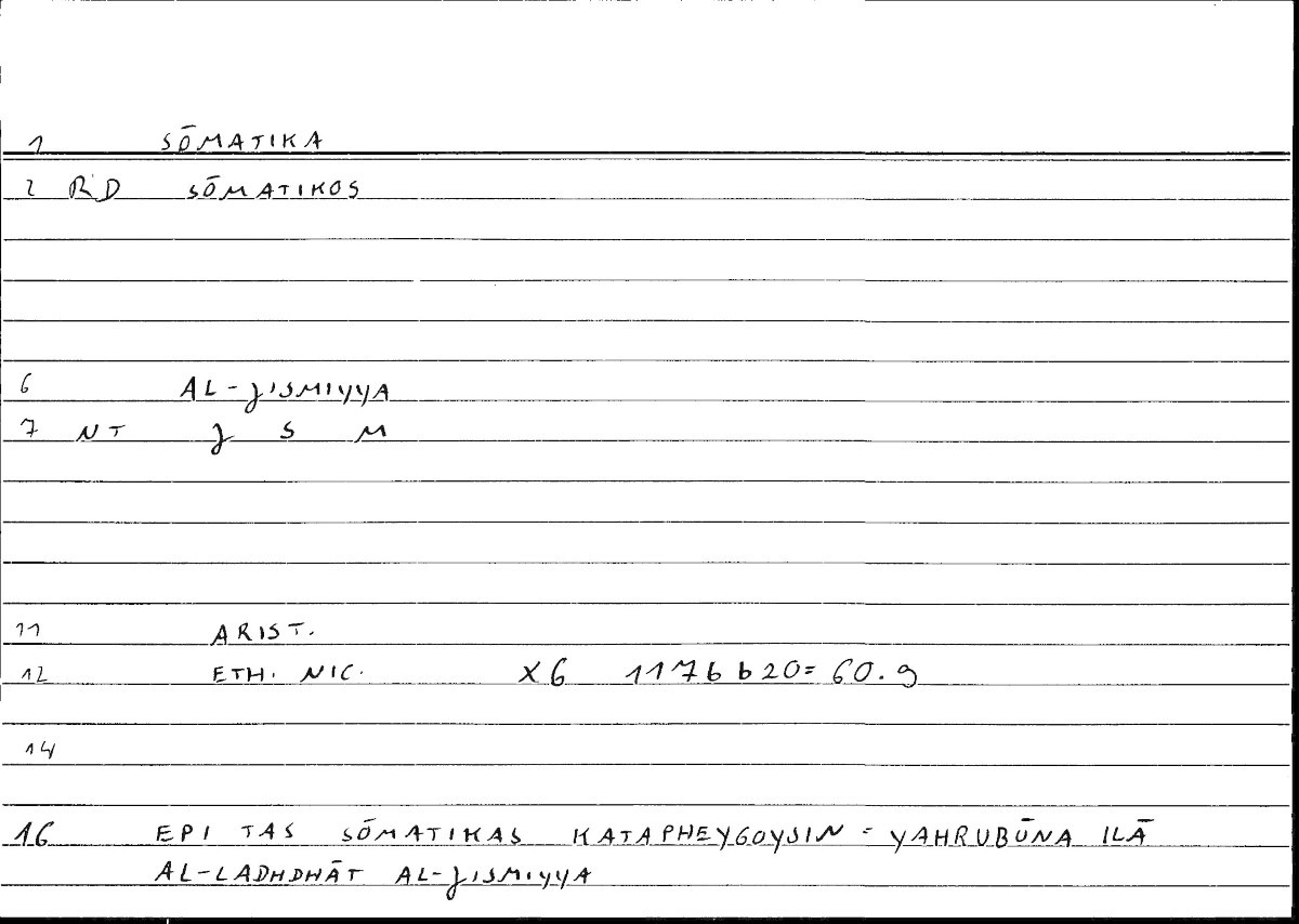 Filecard Arist.Eth-Nic.10026