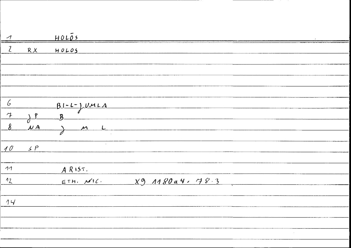 Filecard Arist.Eth-Nic.10045