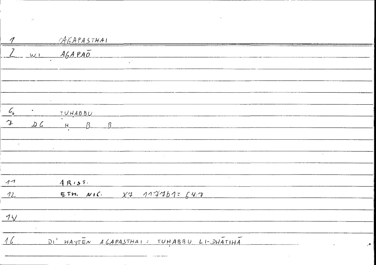 Filecard Arist.Eth-Nic.10080