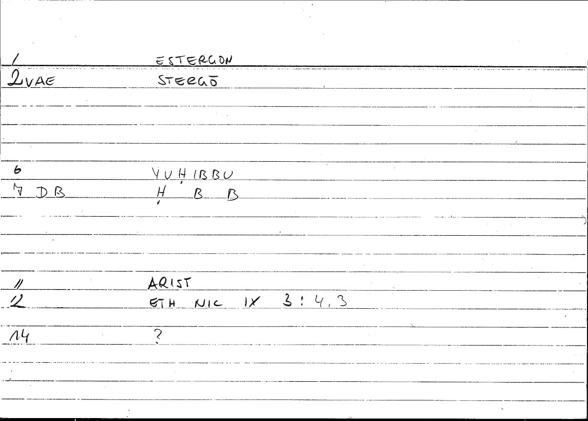 Filecard Arist.Eth-Nic.10089