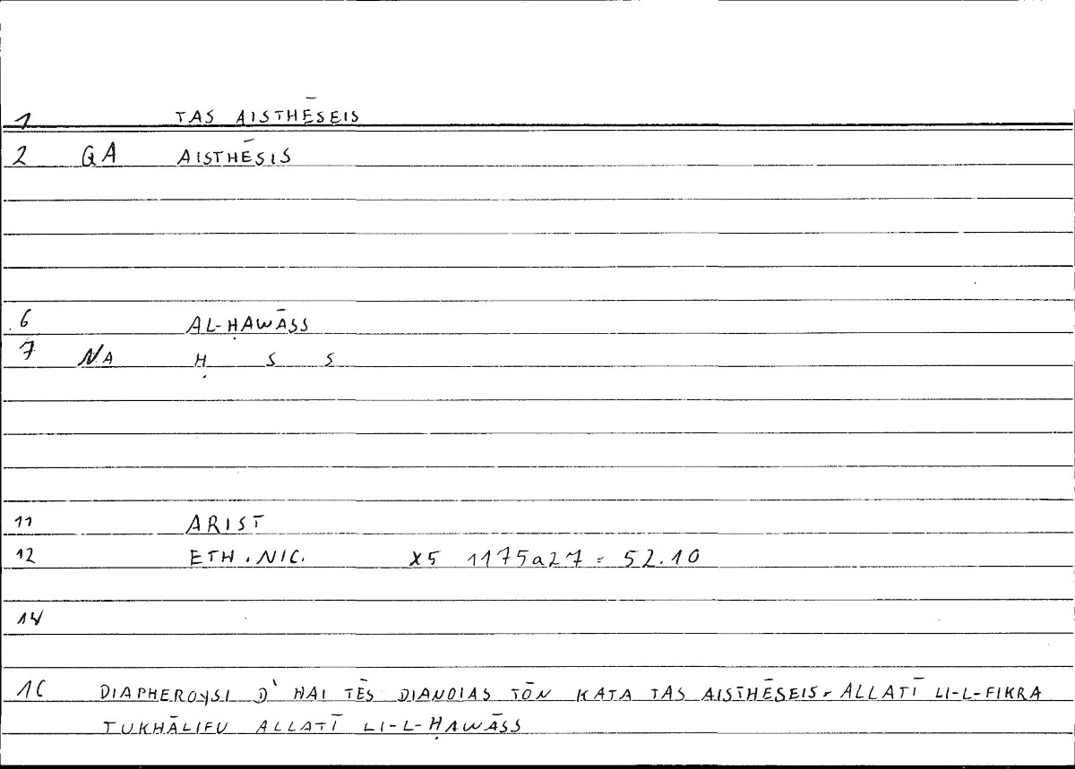 Filecard Arist.Eth-Nic.10155