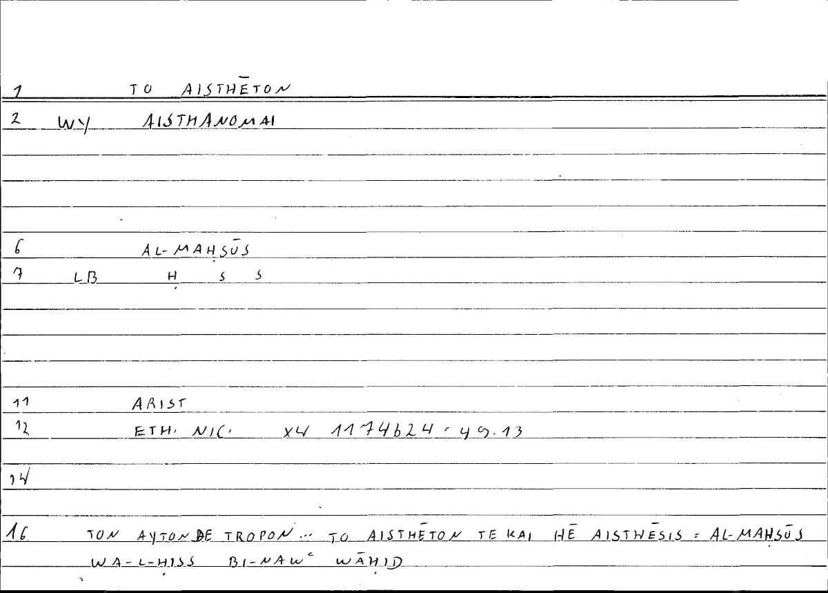 Filecard Arist.Eth-Nic.10159