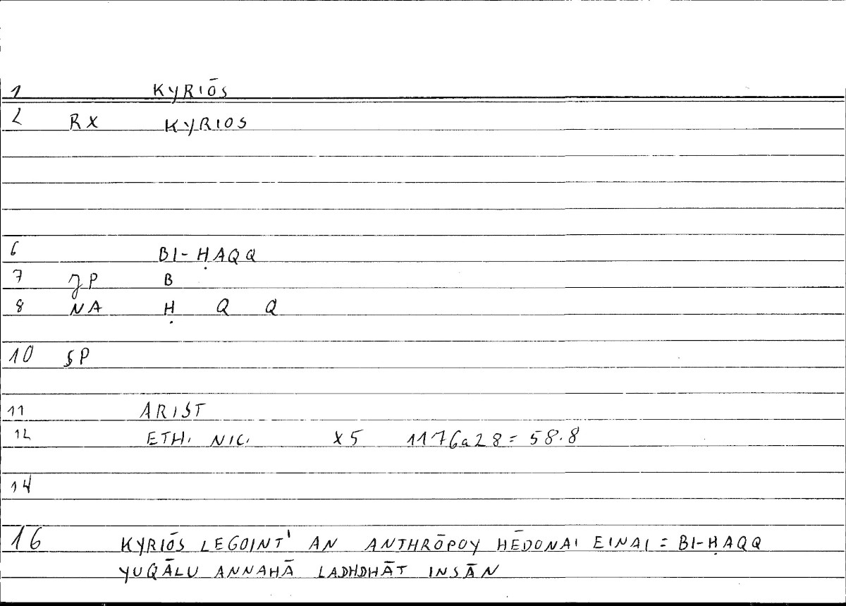 Filecard Arist.Eth-Nic.10172
