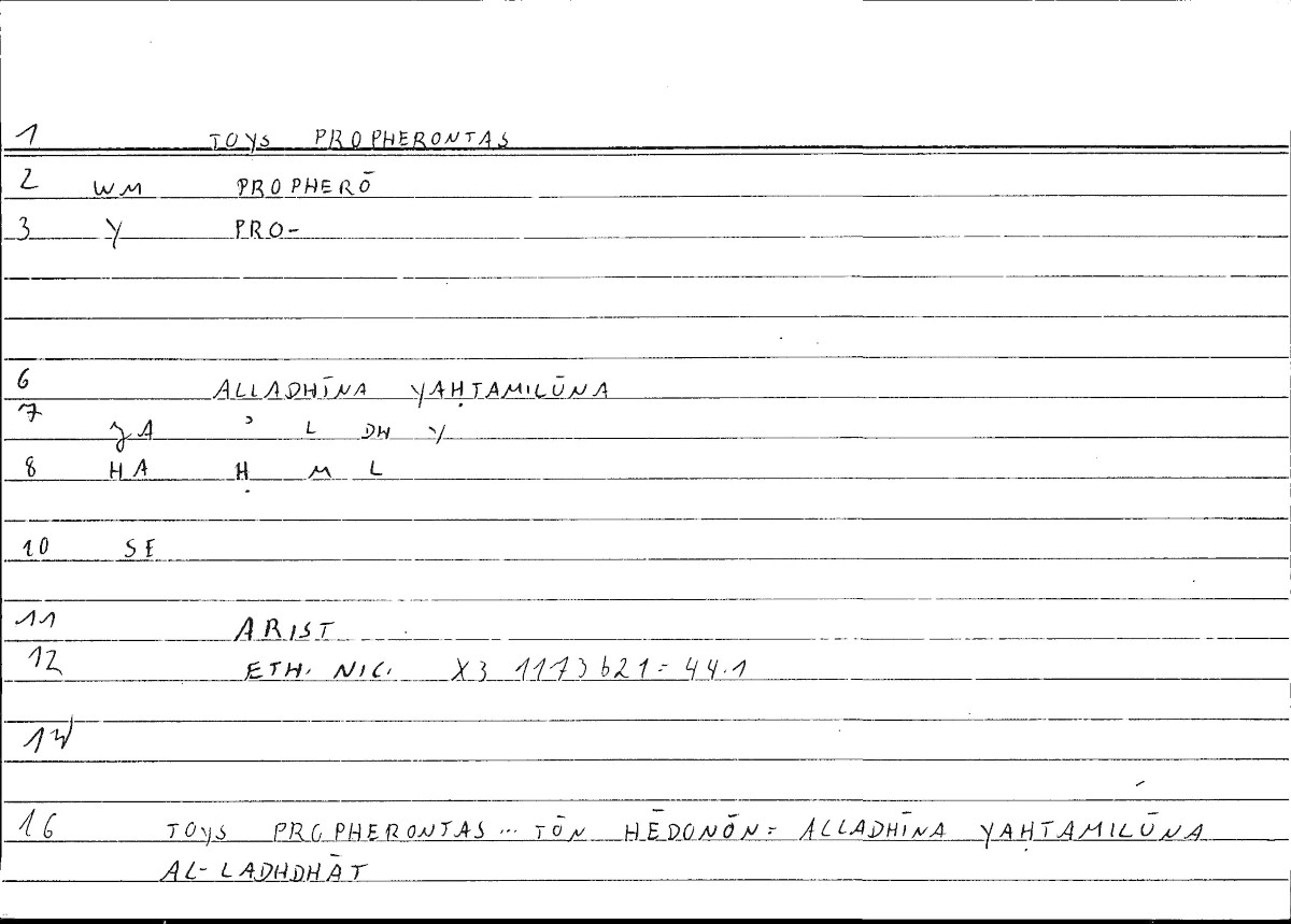 Filecard Arist.Eth-Nic.10198