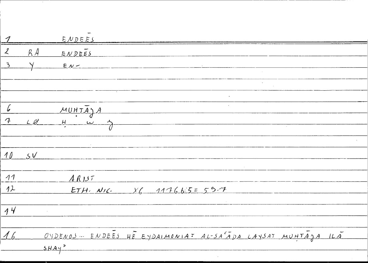 Filecard Arist.Eth-Nic.10199