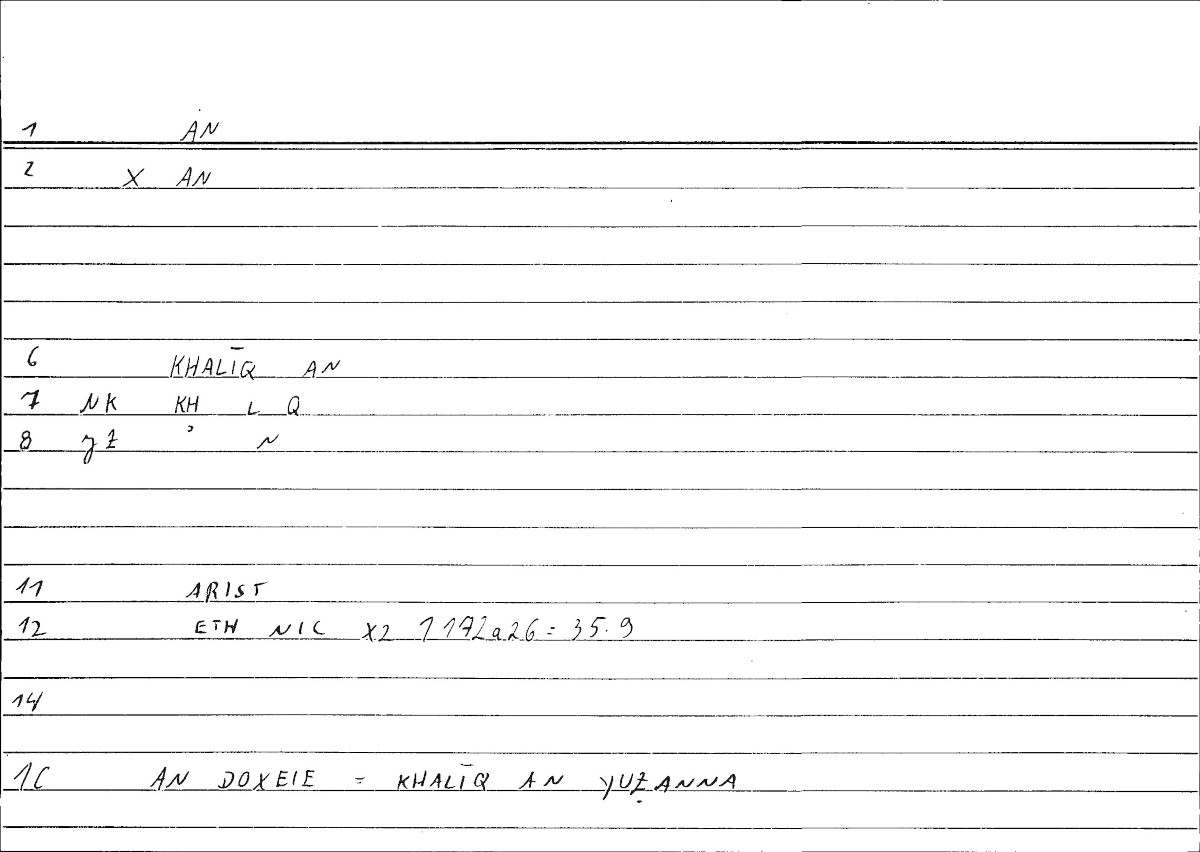 Filecard Arist.Eth-Nic.10283