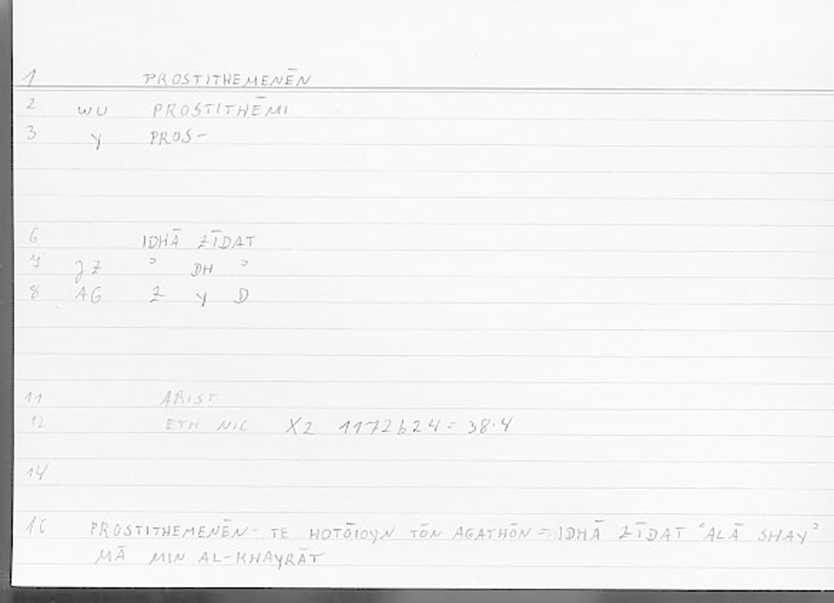Filecard Arist.Eth-Nic.11009