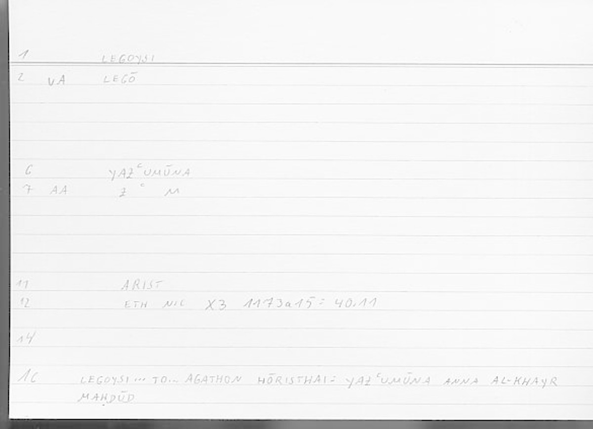 Filecard Arist.Eth-Nic.11045