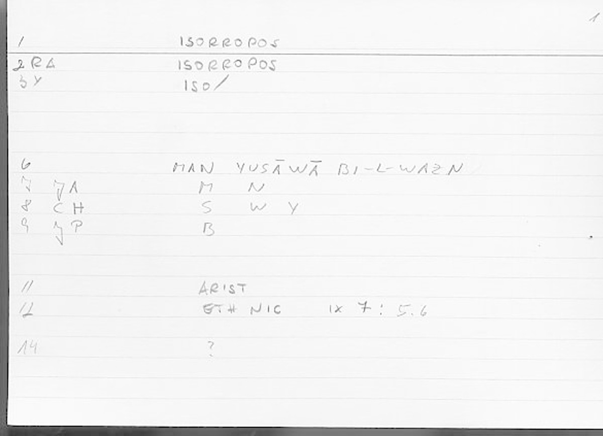 Filecard Arist.Eth-Nic.11054
