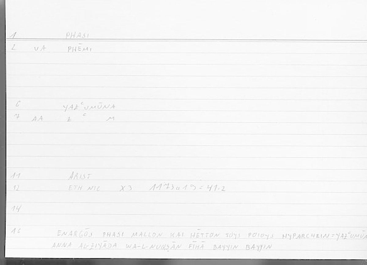 Filecard Arist.Eth-Nic.11056