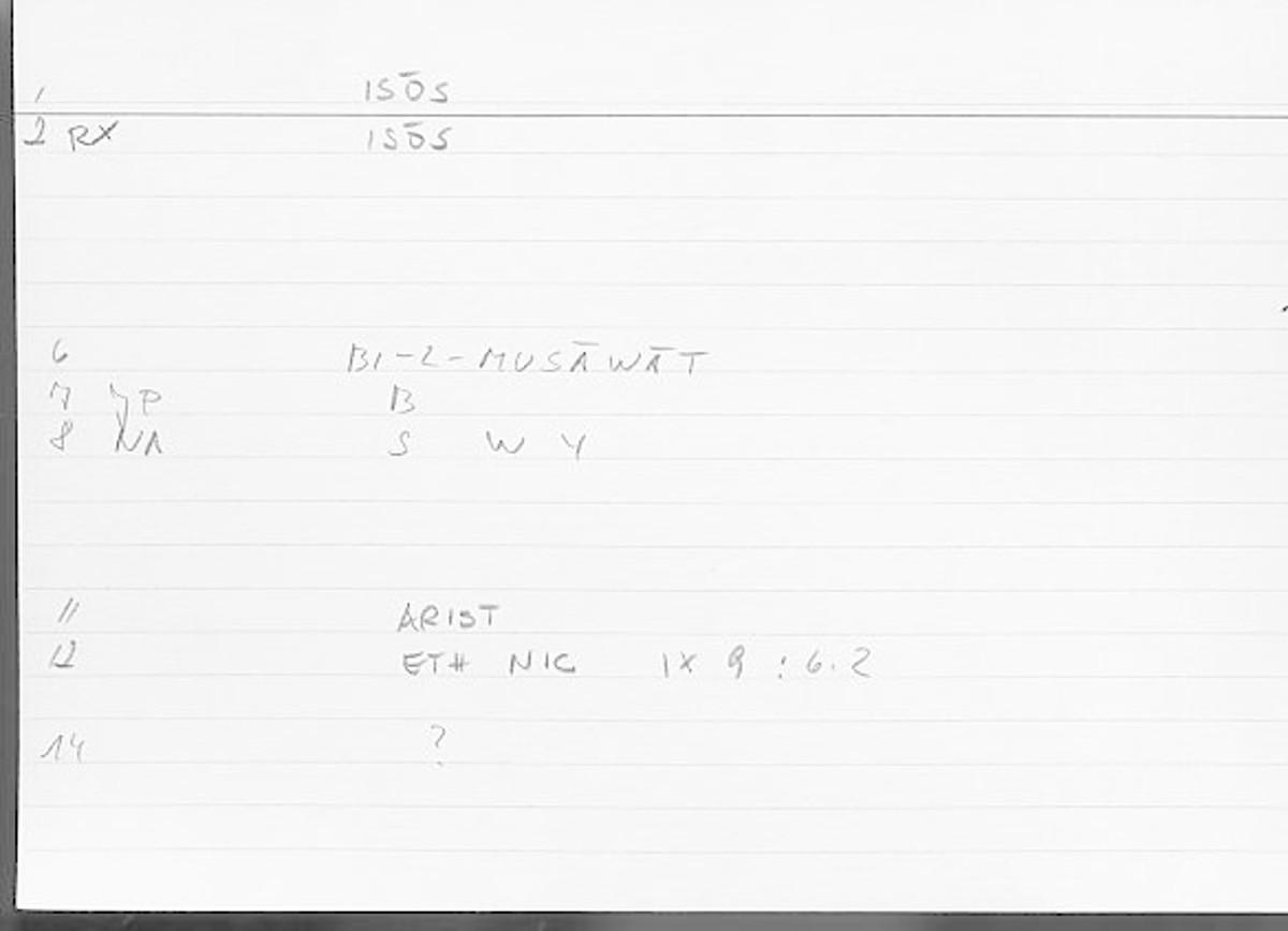 Filecard Arist.Eth-Nic.11059