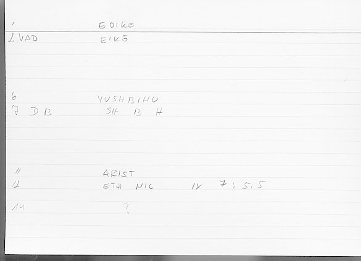 Filecard Arist.Eth-Nic.11072