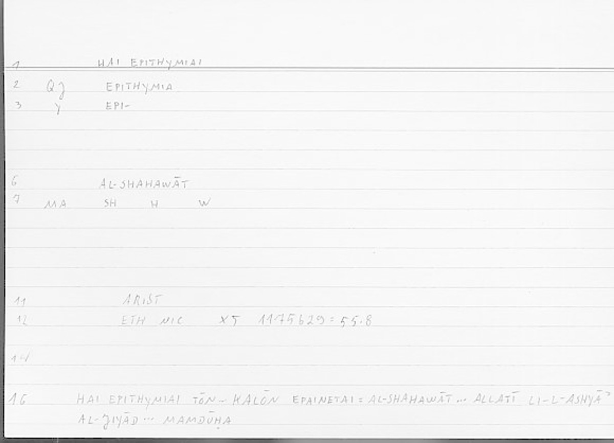 Filecard Arist.Eth-Nic.11108