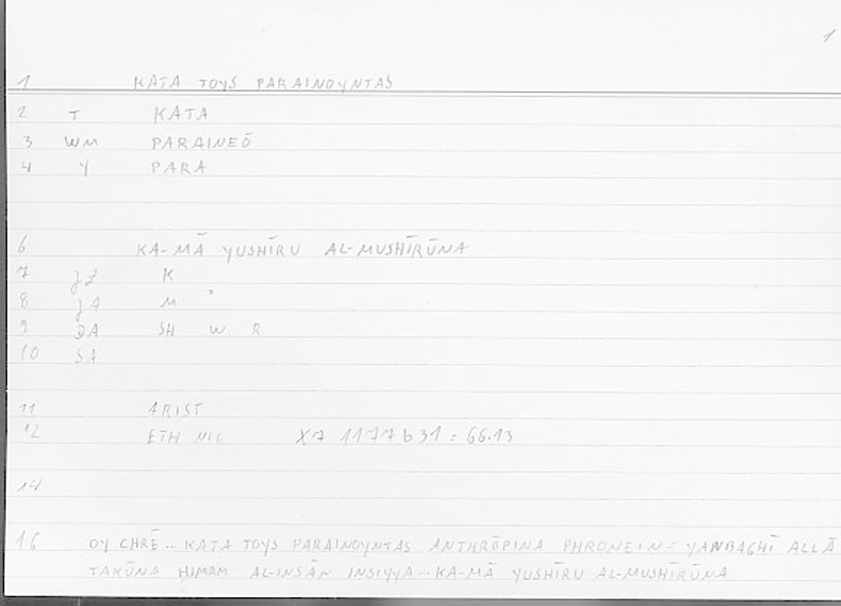 Filecard Arist.Eth-Nic.11112