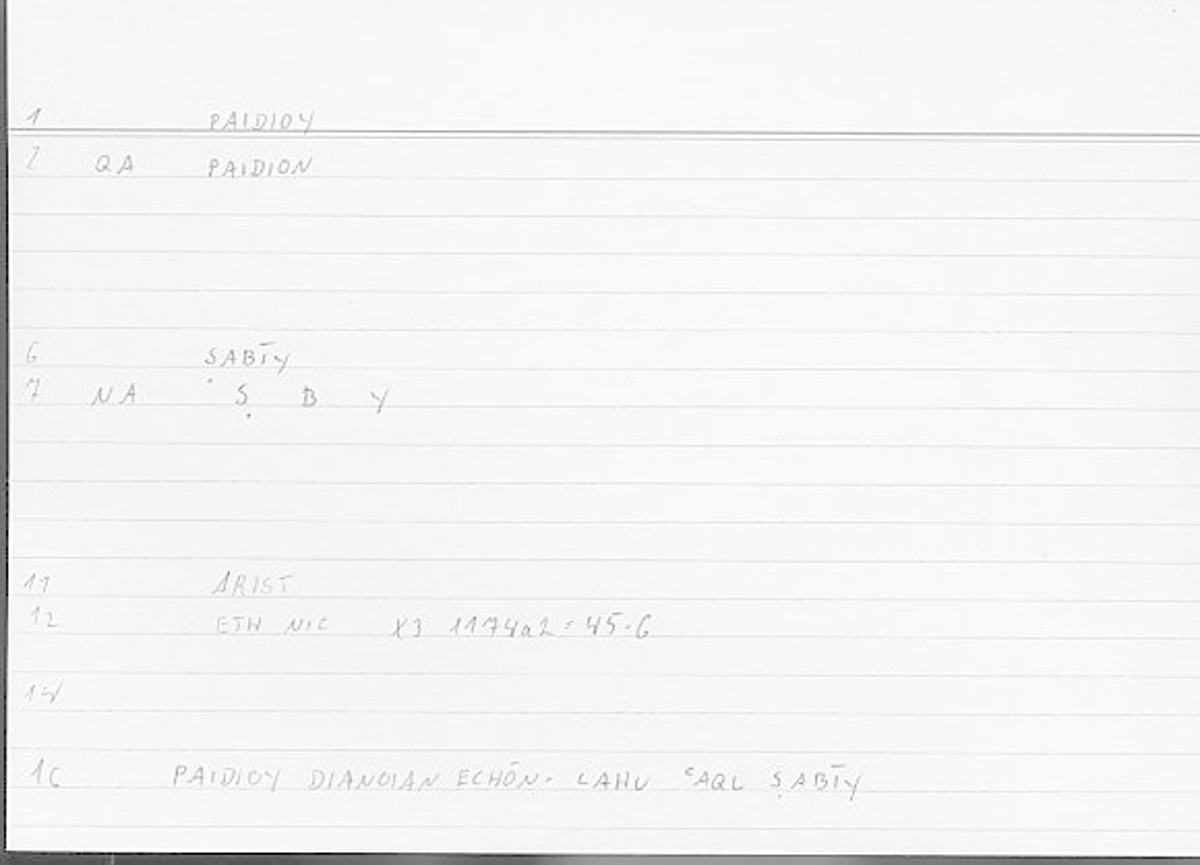 Filecard Arist.Eth-Nic.11121