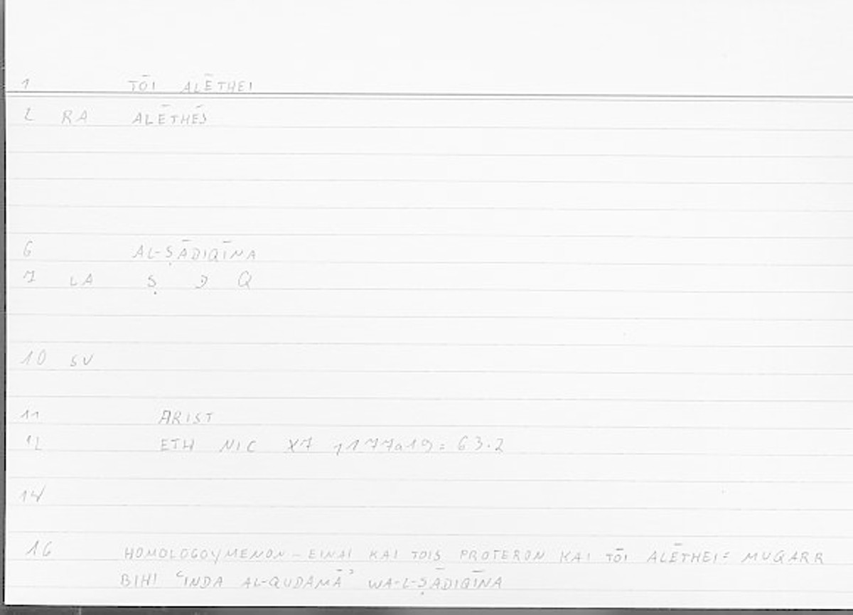 Filecard Arist.Eth-Nic.11150