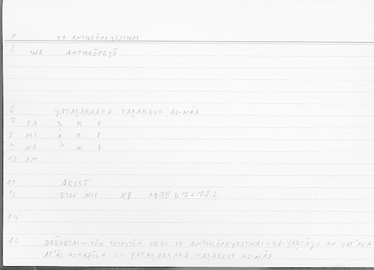 Filecard Arist.Eth-Nic.11158