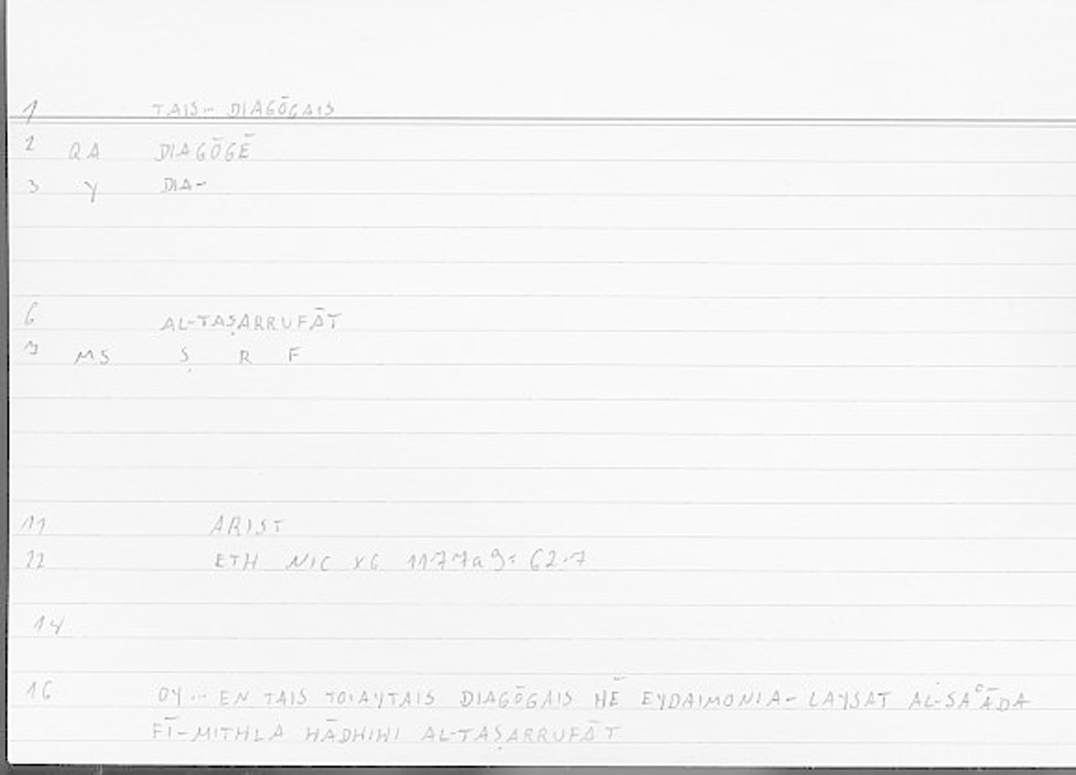 Filecard Arist.Eth-Nic.11162