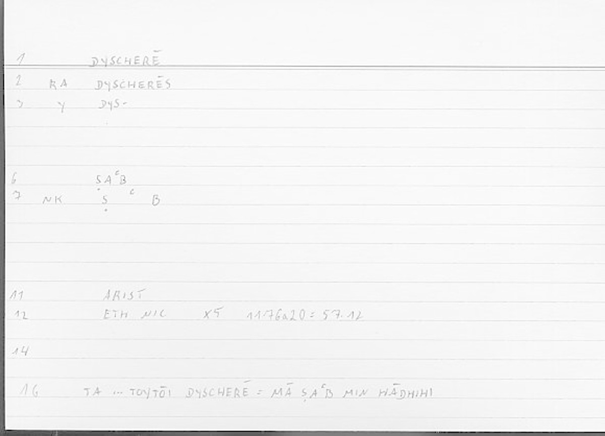 Filecard Arist.Eth-Nic.11164