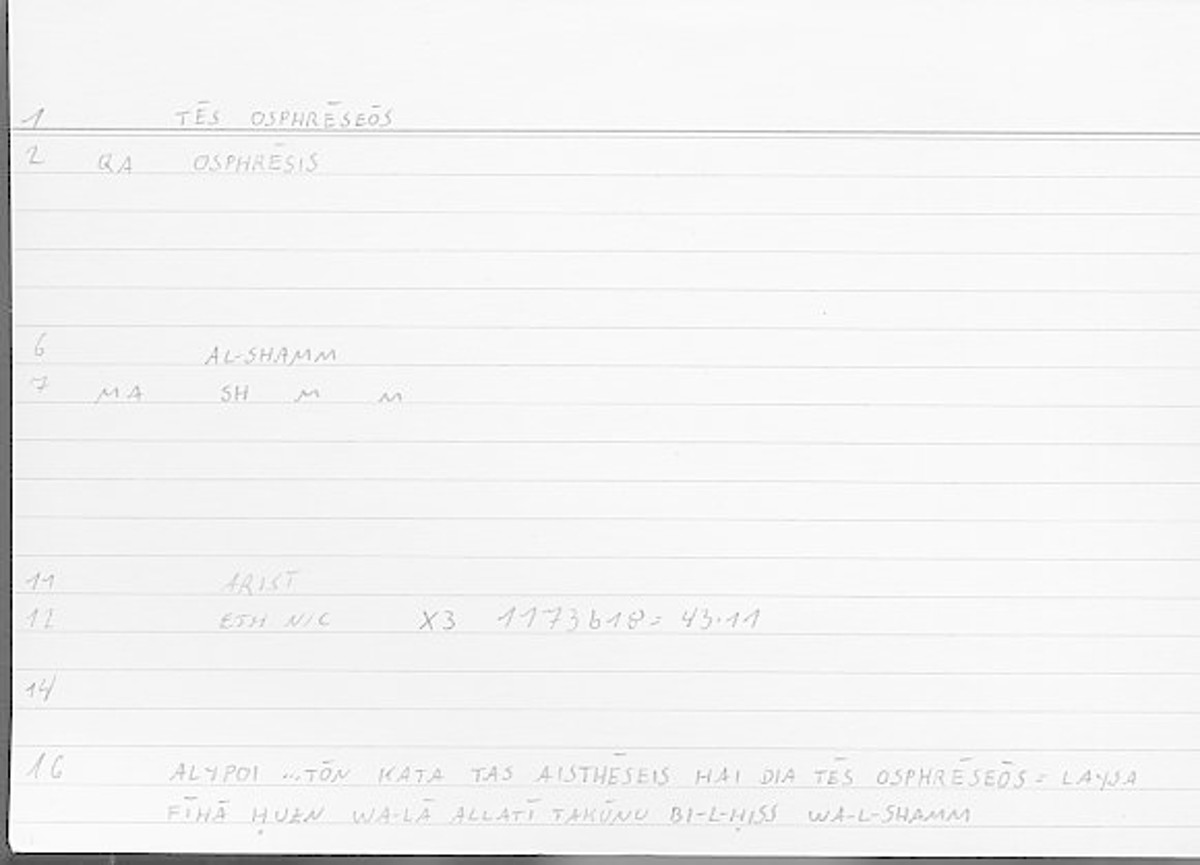 Filecard Arist.Eth-Nic.11166