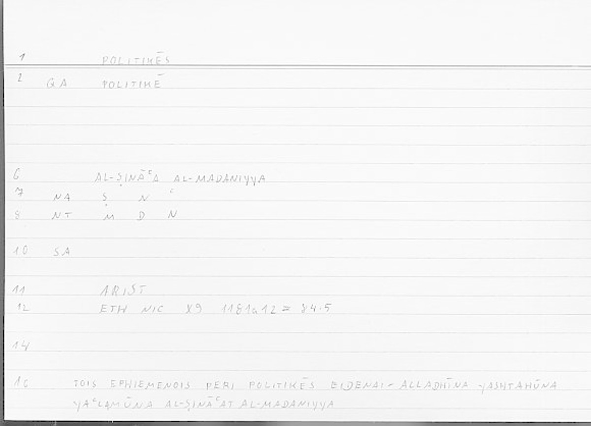 Filecard Arist.Eth-Nic.11173