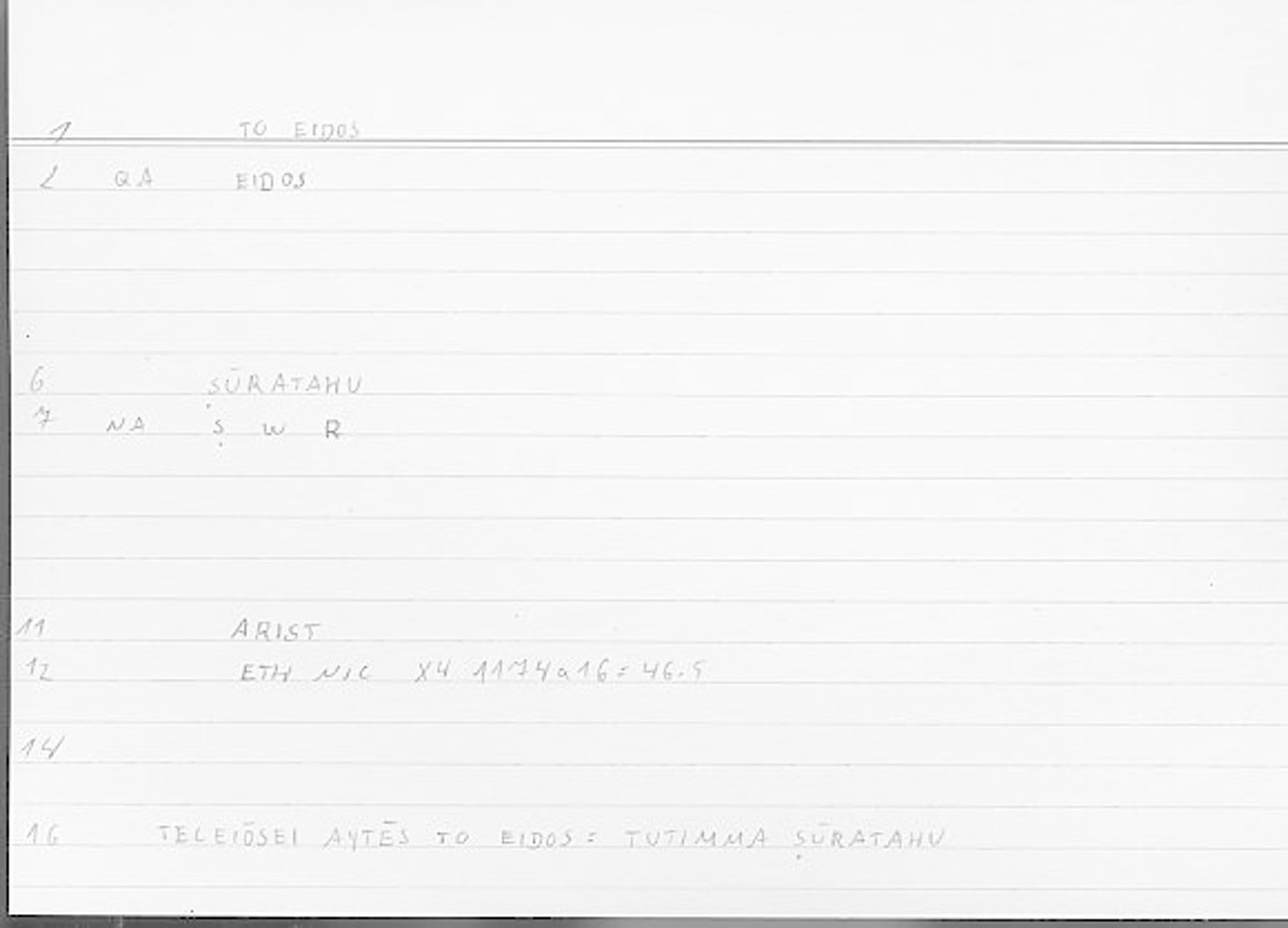 Filecard Arist.Eth-Nic.11178