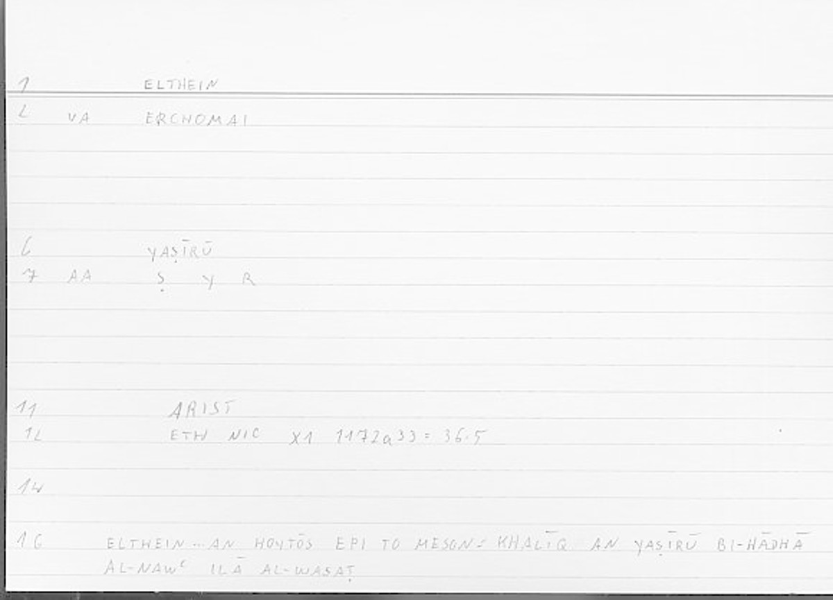 Filecard Arist.Eth-Nic.11186