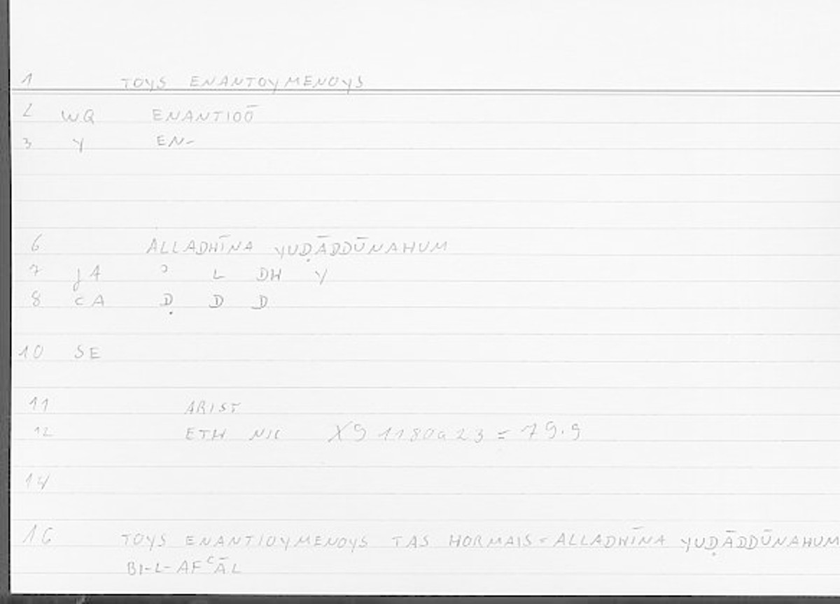Filecard Arist.Eth-Nic.11200