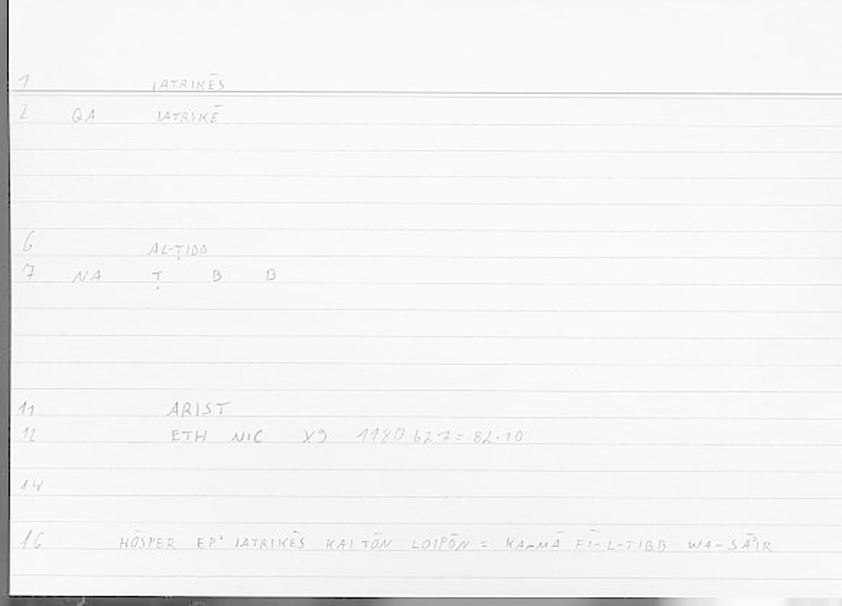 Filecard Arist.Eth-Nic.11221
