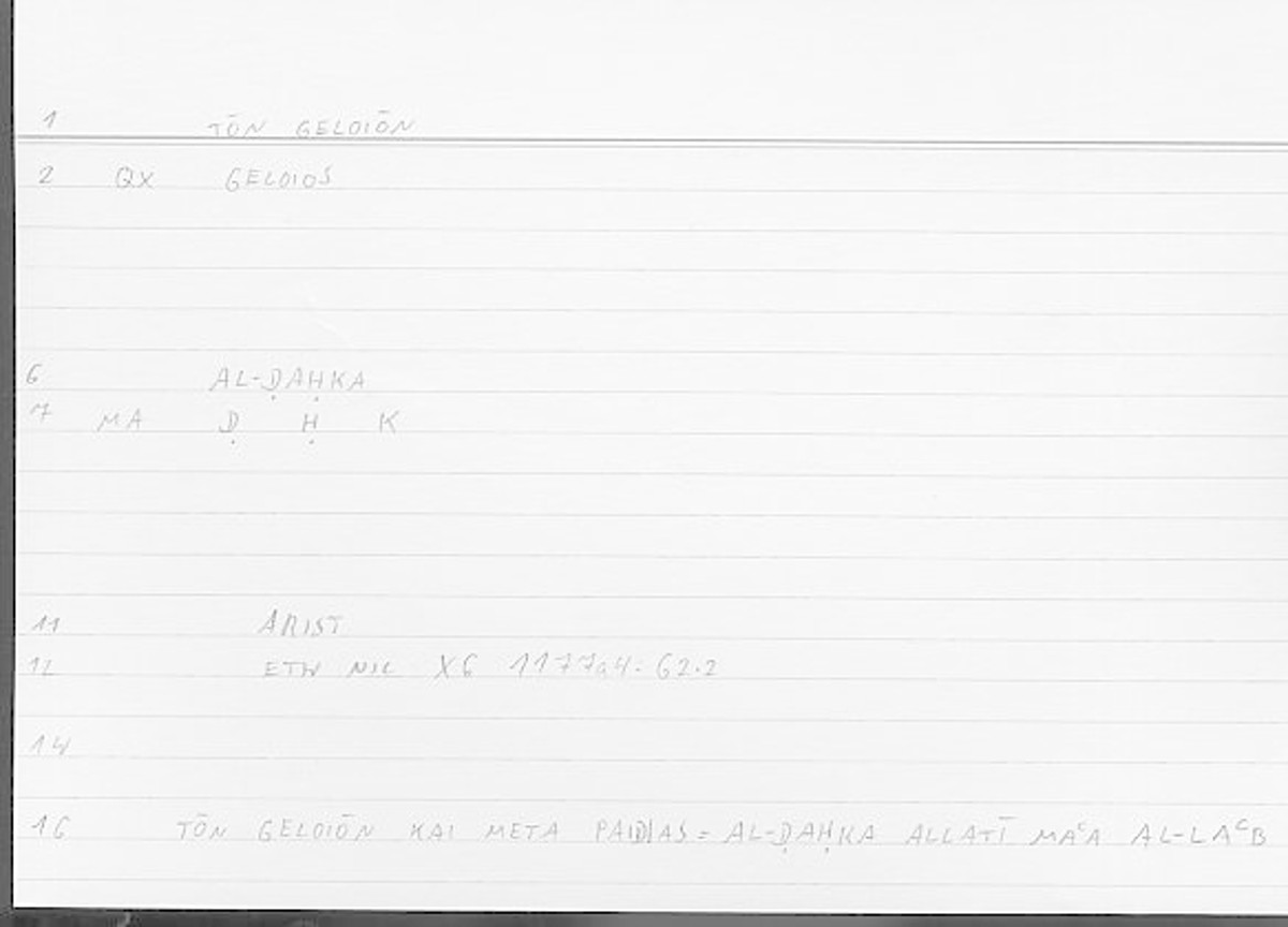 Filecard Arist.Eth-Nic.11271