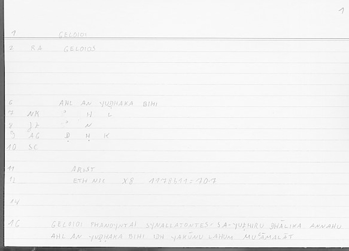 Filecard Arist.Eth-Nic.11282