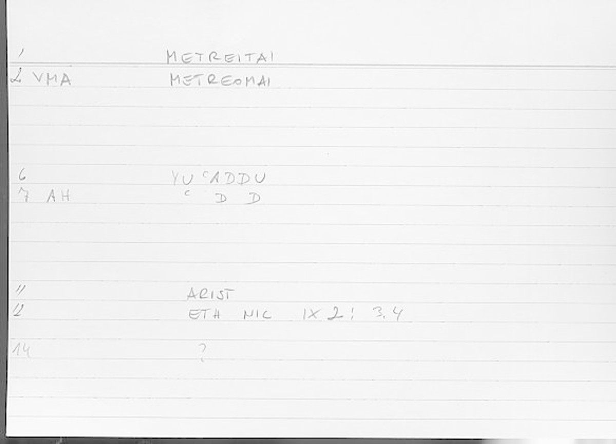 Filecard Arist.Eth-Nic.11290