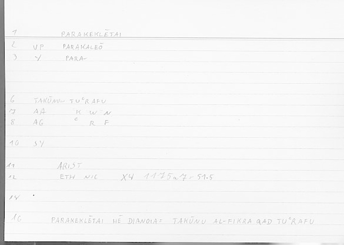 Filecard Arist.Eth-Nic.11312