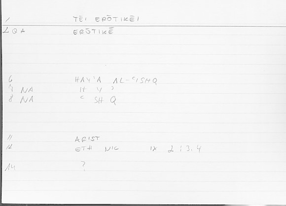 Filecard Arist.Eth-Nic.11332