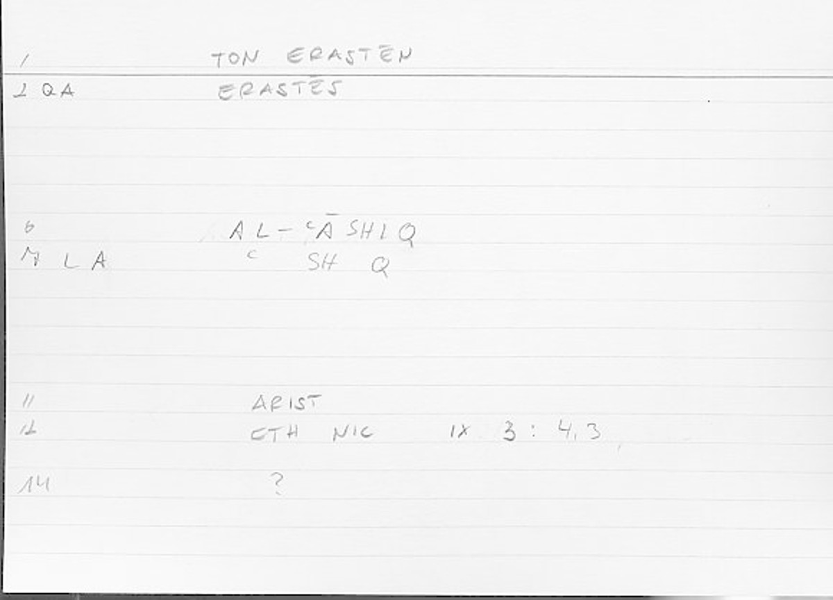 Filecard Arist.Eth-Nic.11335