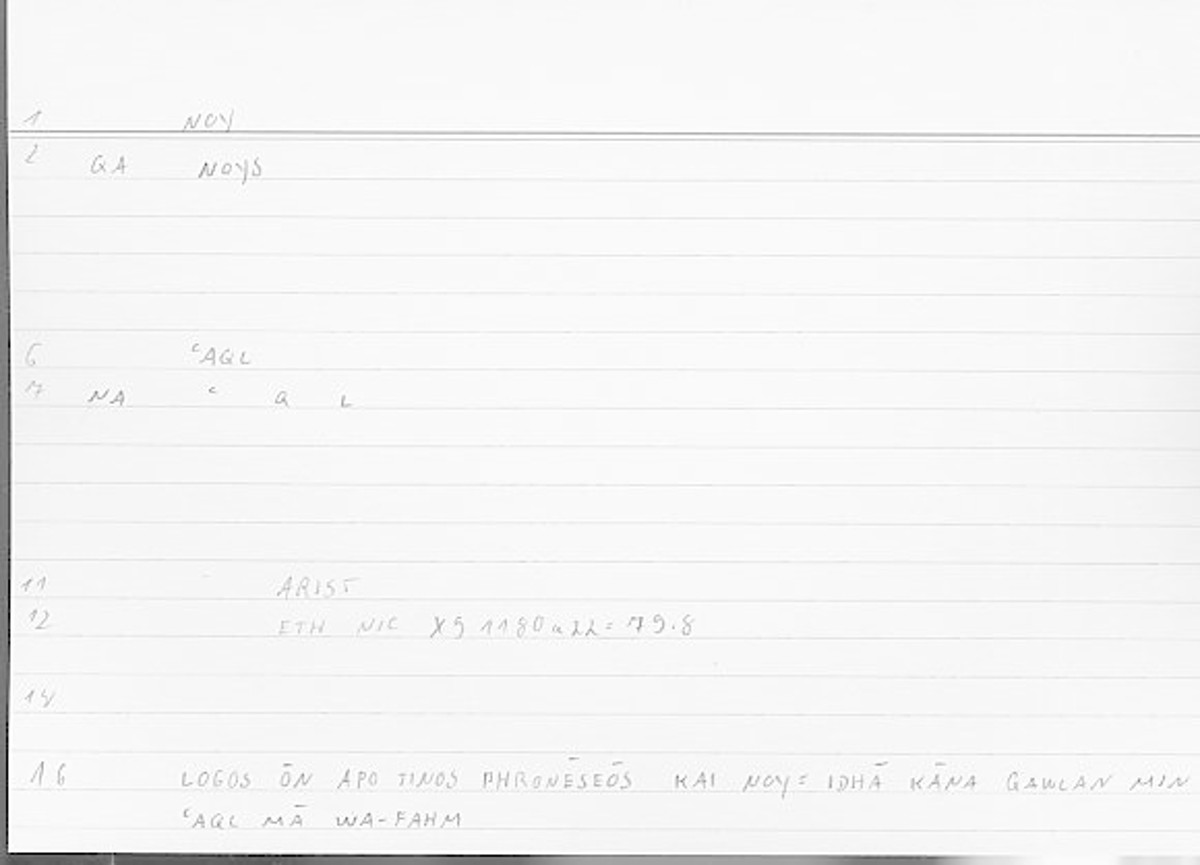 Filecard Arist.Eth-Nic.11369