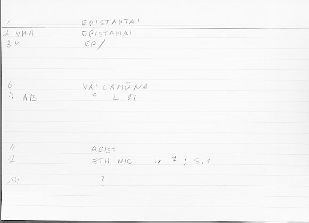 Filecard Arist.Eth-Nic.11381