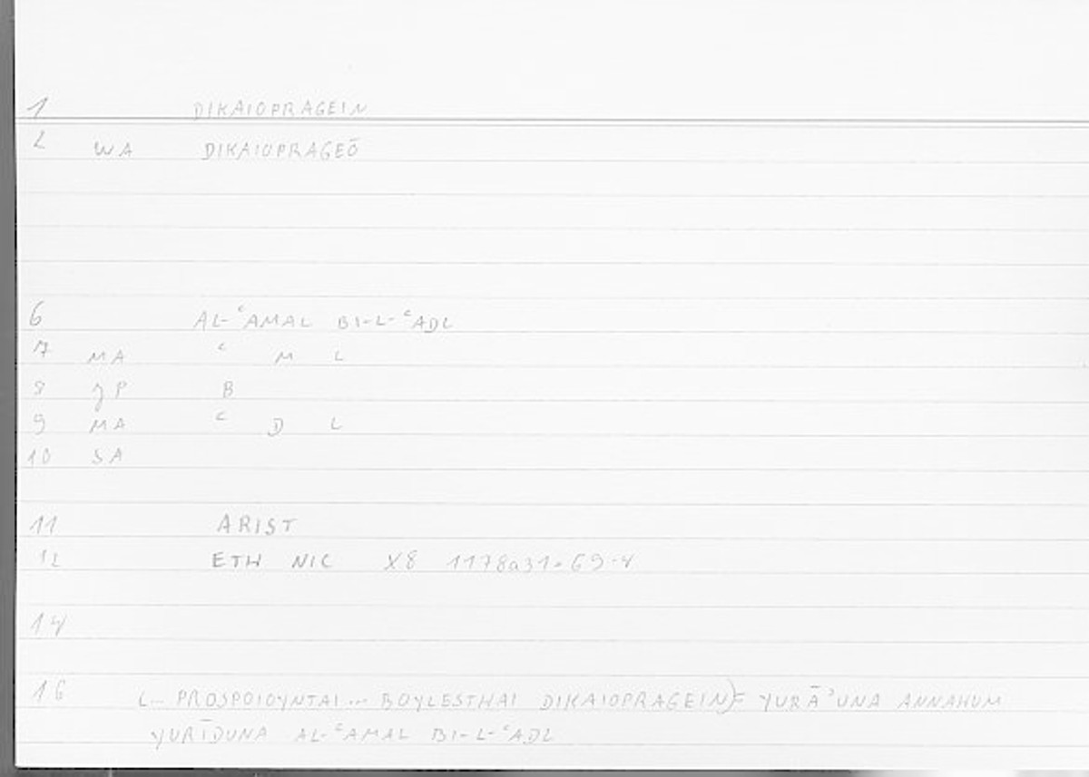 Filecard Arist.Eth-Nic.11382