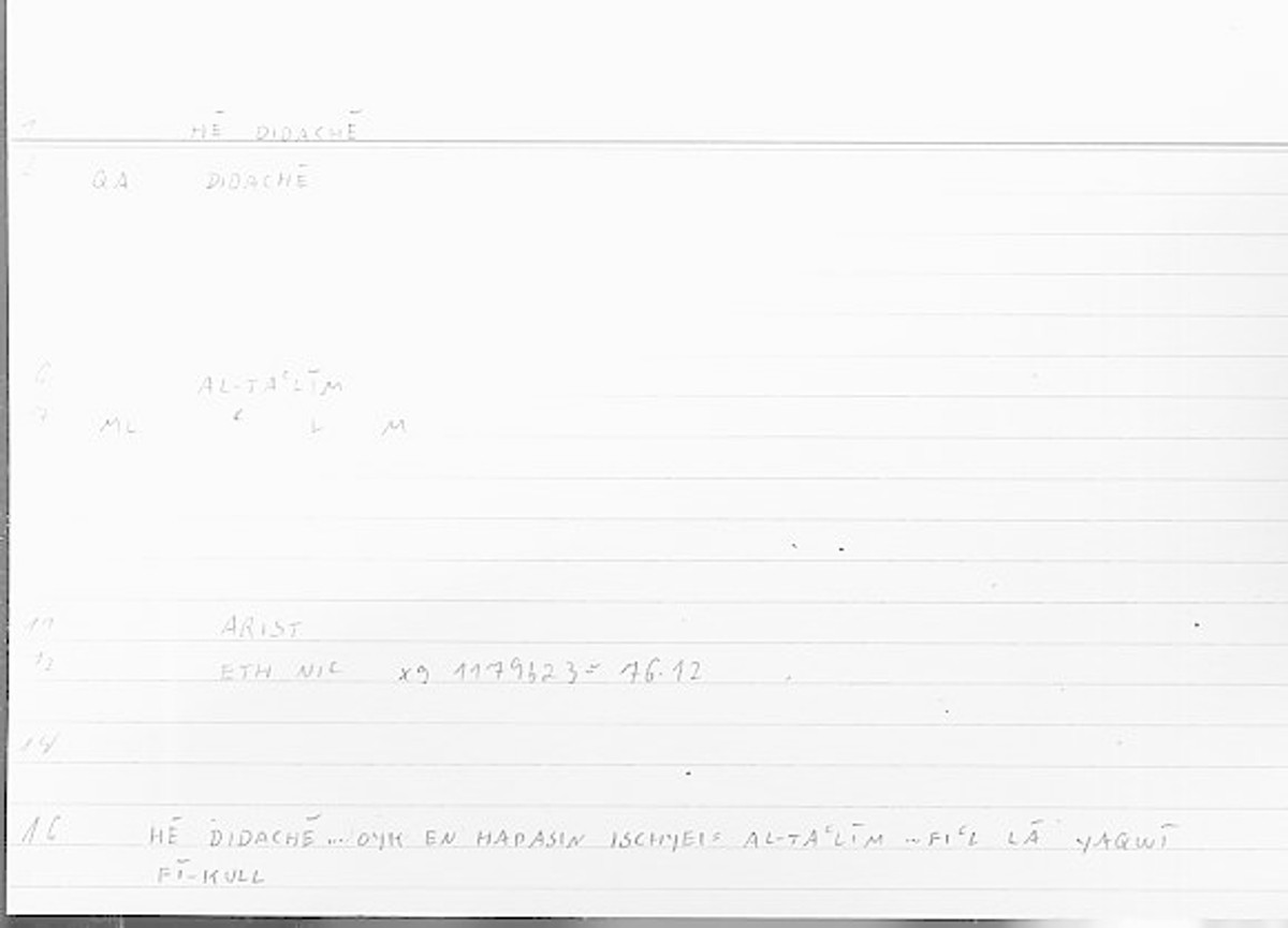 Filecard Arist.Eth-Nic.11393