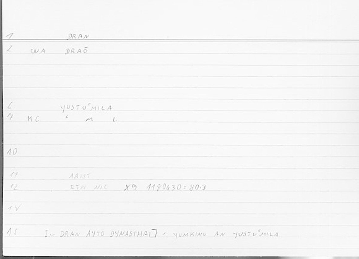 Filecard Arist.Eth-Nic.11416