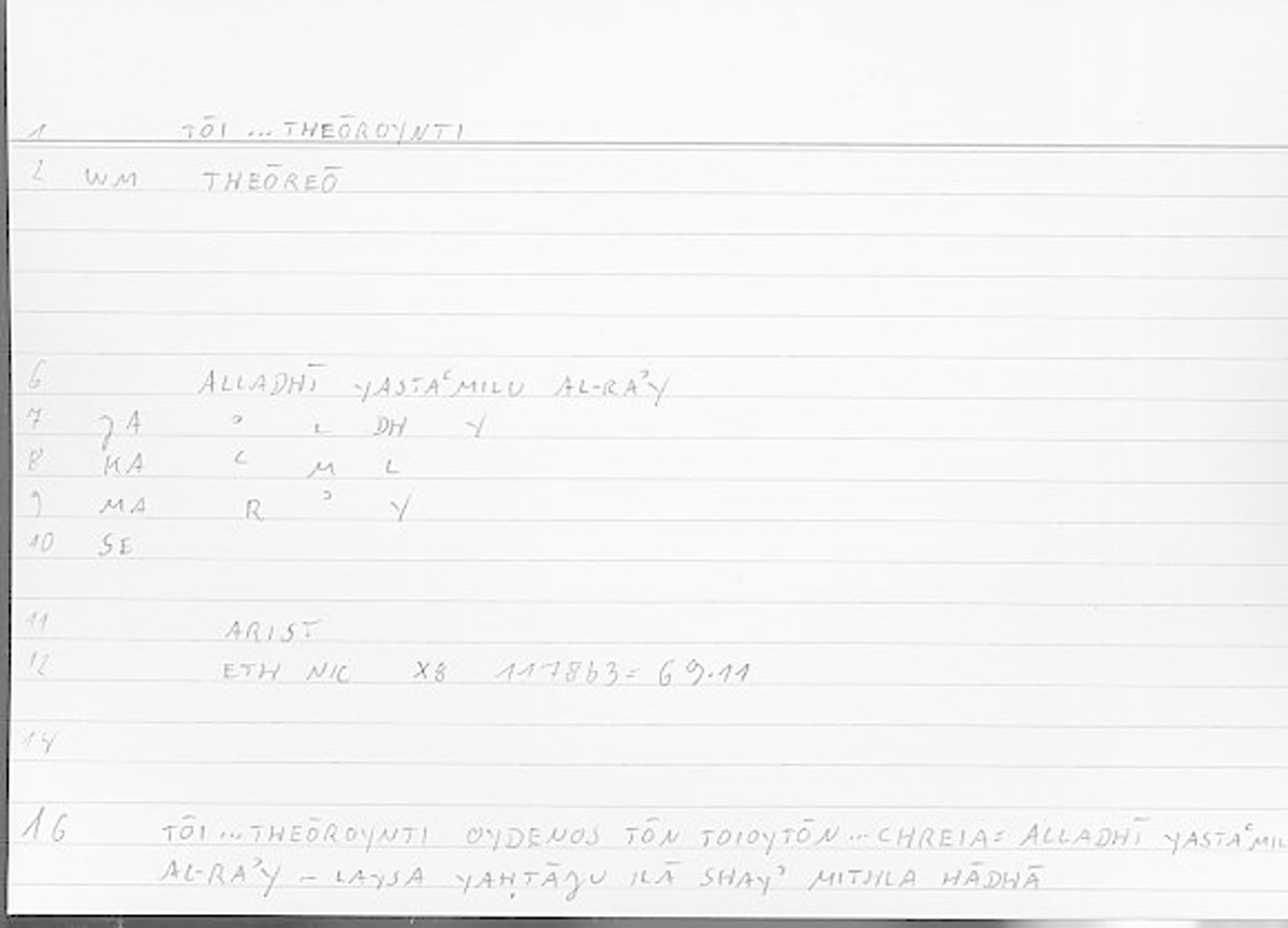 Filecard Arist.Eth-Nic.11436